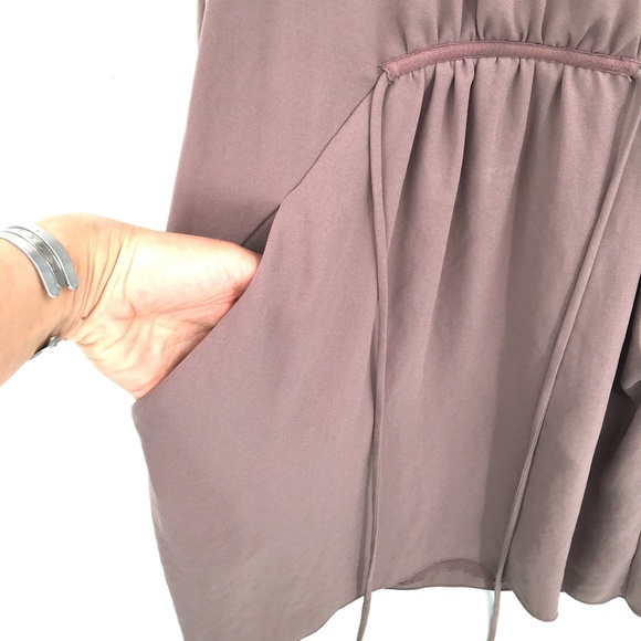 Aritzia Wilfred Sabine mini Dress Caban mauve cute - Picture 11 of 16